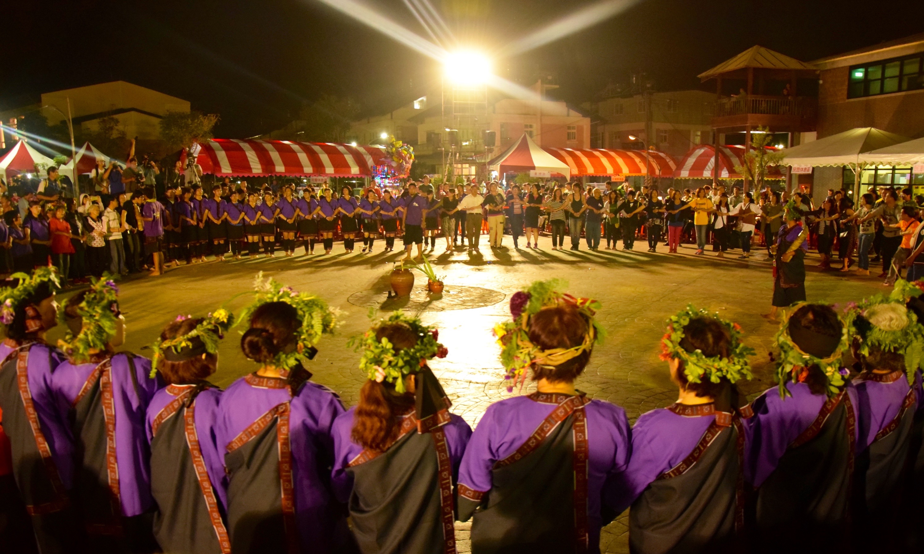 夜祭牽戲情形 08