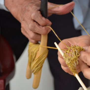 網䇡回憶：大武壠苧麻編織課程