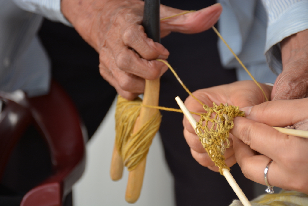 網䇡回憶：大武壠苧麻編織課程